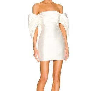 Solace London Elina dress in white